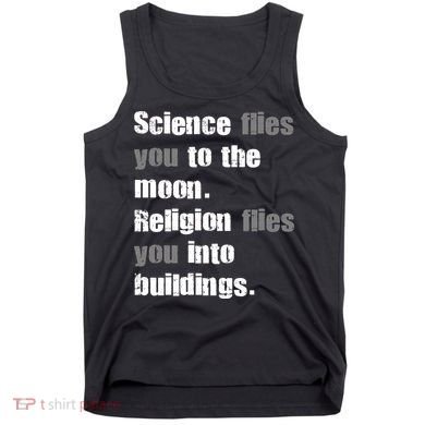 Science Flies You To The Moon Tank Top
