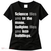 Science Flies You To The Moon Women's T-Shirt thumb 0