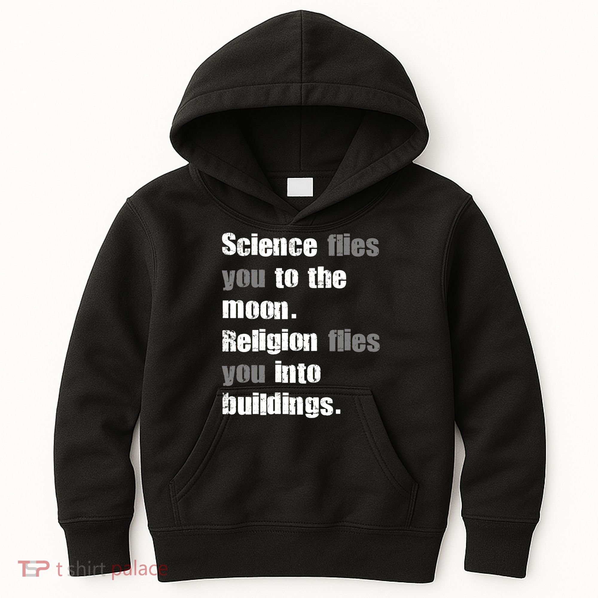 Science Flies You To The Moon Kids Hoodie