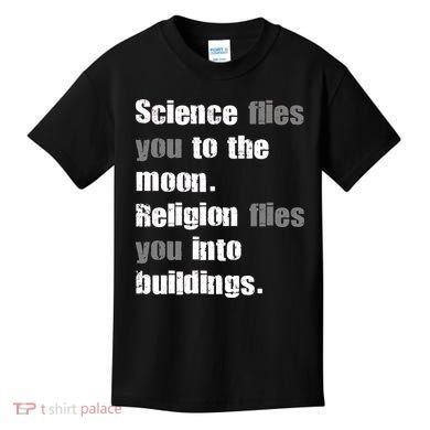 Science Flies You To The Moon Kids T-Shirt