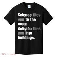 Science Flies You To The Moon Kids T-Shirt thumb 0
