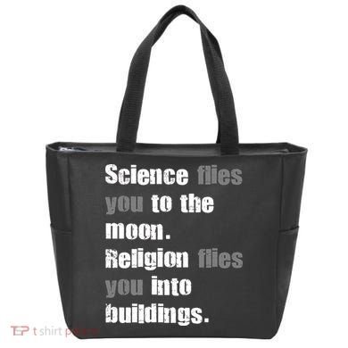 Science Flies You To The Moon Tote Bag