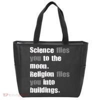 Science Flies You To The Moon Tote Bag thumb 0