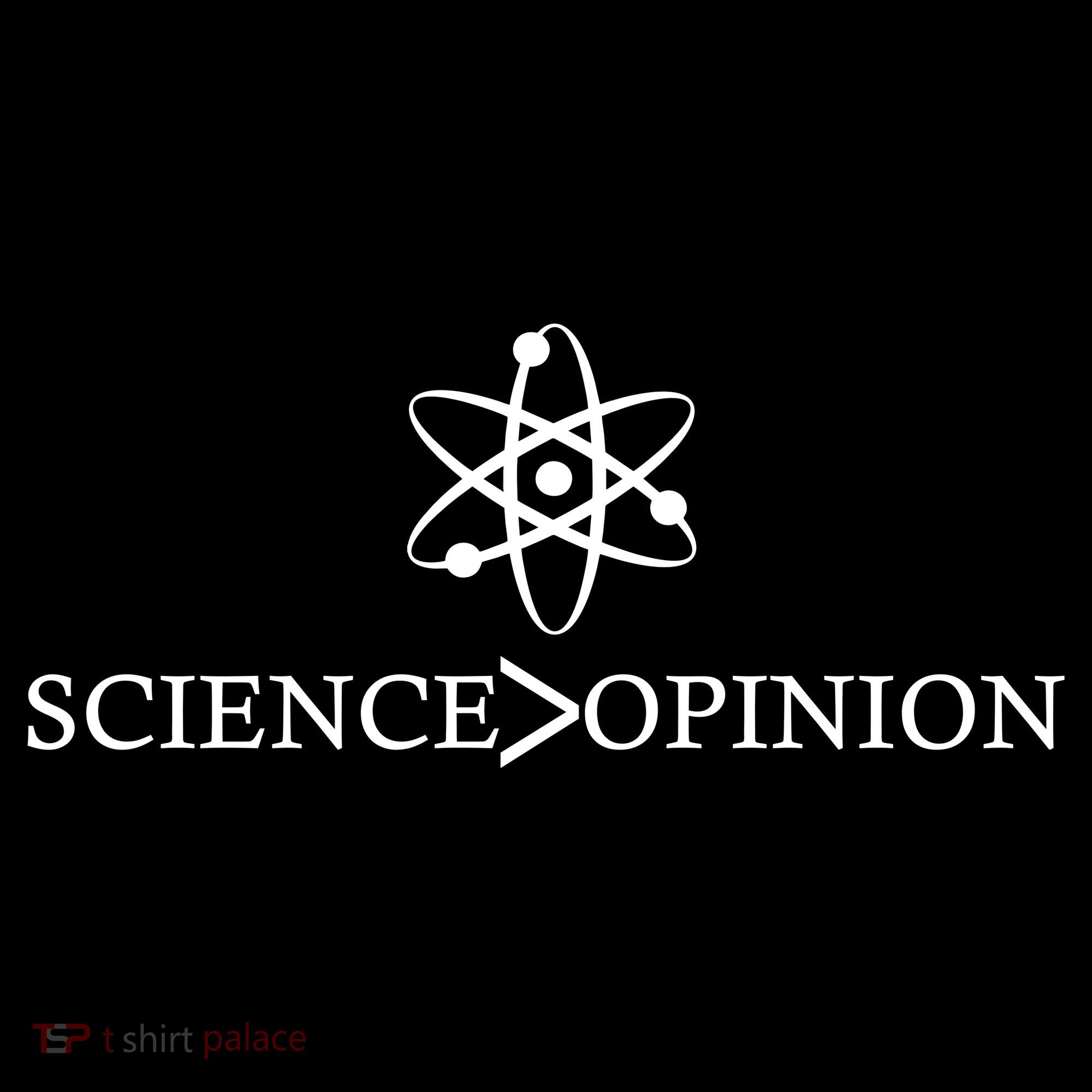 Science is Greater Than Opinion Ornament