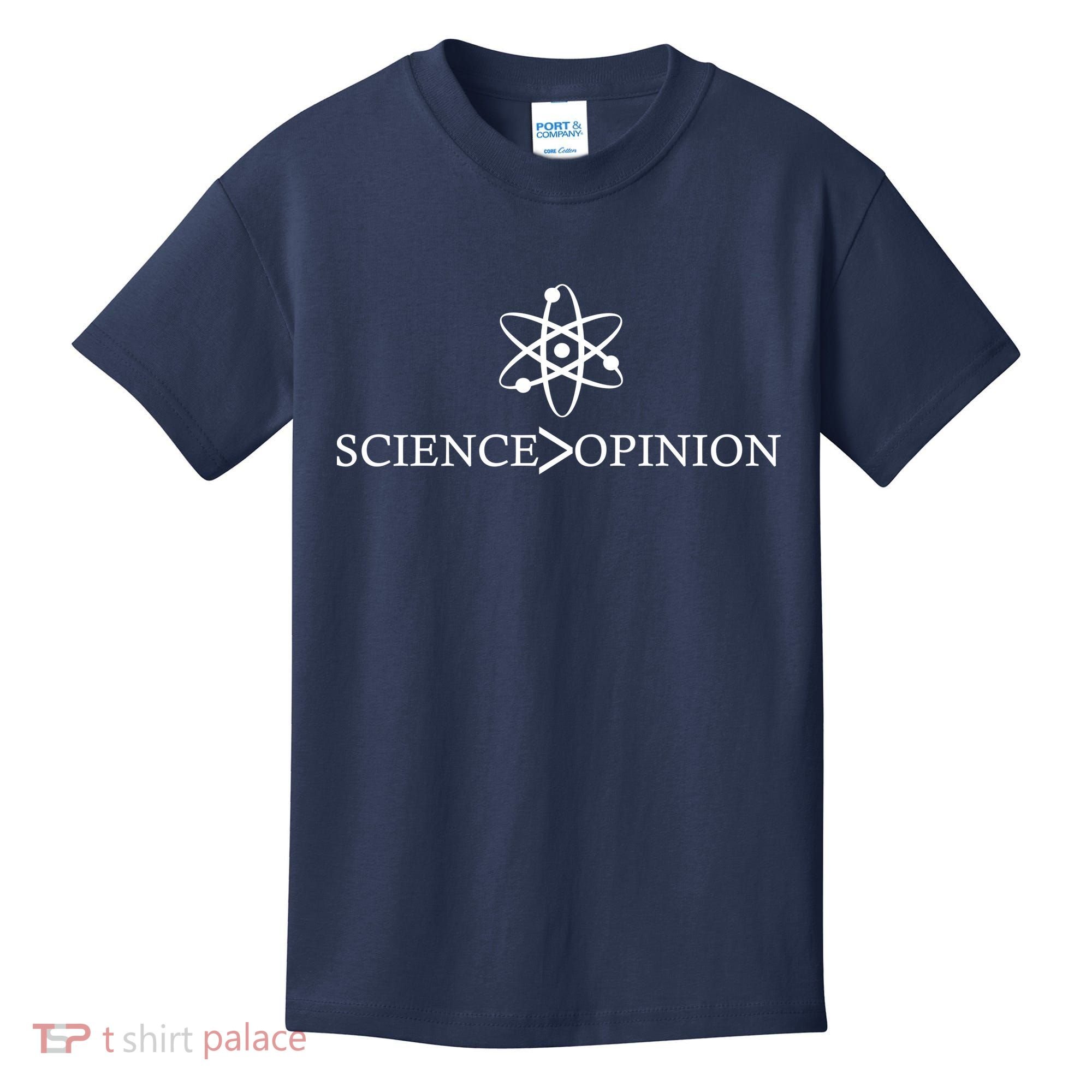 Science is Greater Than Opinion Kids T-Shirt