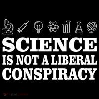 Science Is Not A Liberal Conspiracy Backpack thumb 2
