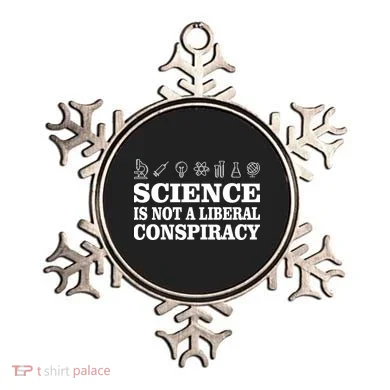Science Is Not A Liberal Conspiracy Ornament