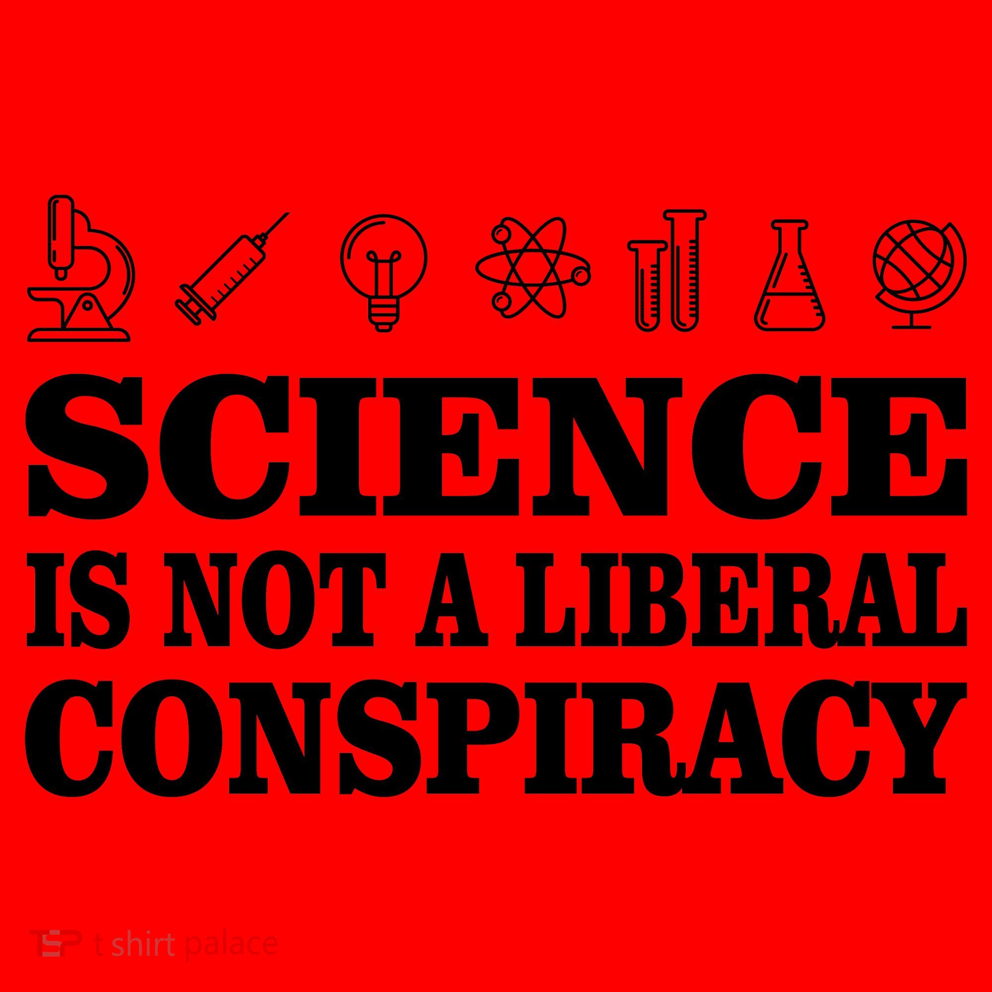 Science Is Not A Liberal Conspiracy Santa Hat