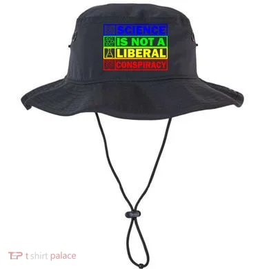 Science Is Not A Liberal Conspiracy Funny Bucket Hat