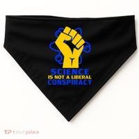 Science is not A Liberal Conspiracy Resist Resistance USA-Made Doggie Bandana thumb 0