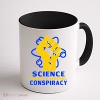 Science is not A Liberal Conspiracy Resist Resistance Coffee Mug thumb 1