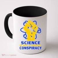 Science is not A Liberal Conspiracy Resist Resistance Coffee Mug thumb 0