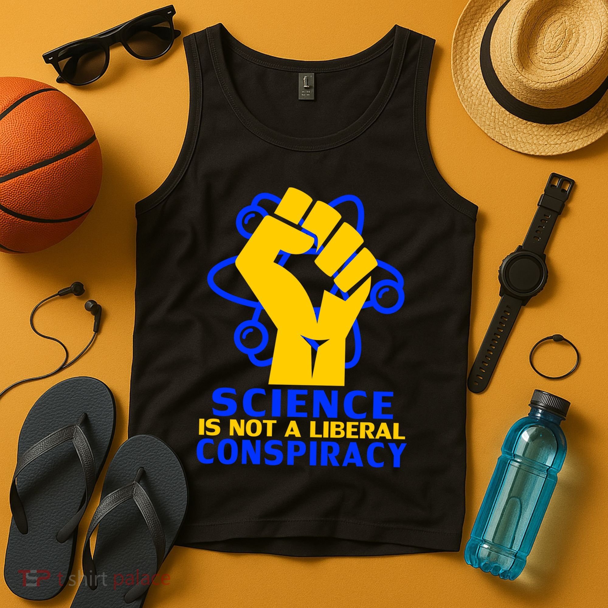 Science is not A Liberal Conspiracy Resist Resistance Tank Top