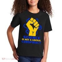 Science is not A Liberal Conspiracy Resist Resistance Kids T-Shirt thumb 2