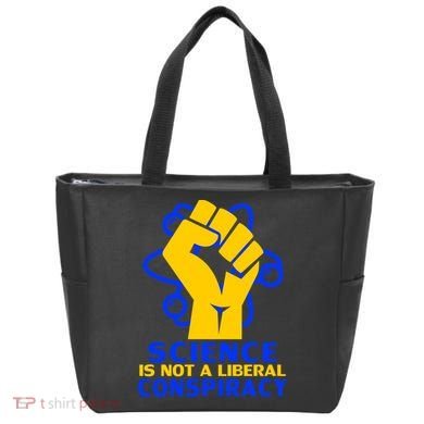 Science is not A Liberal Conspiracy Resist Resistance Tote Bag