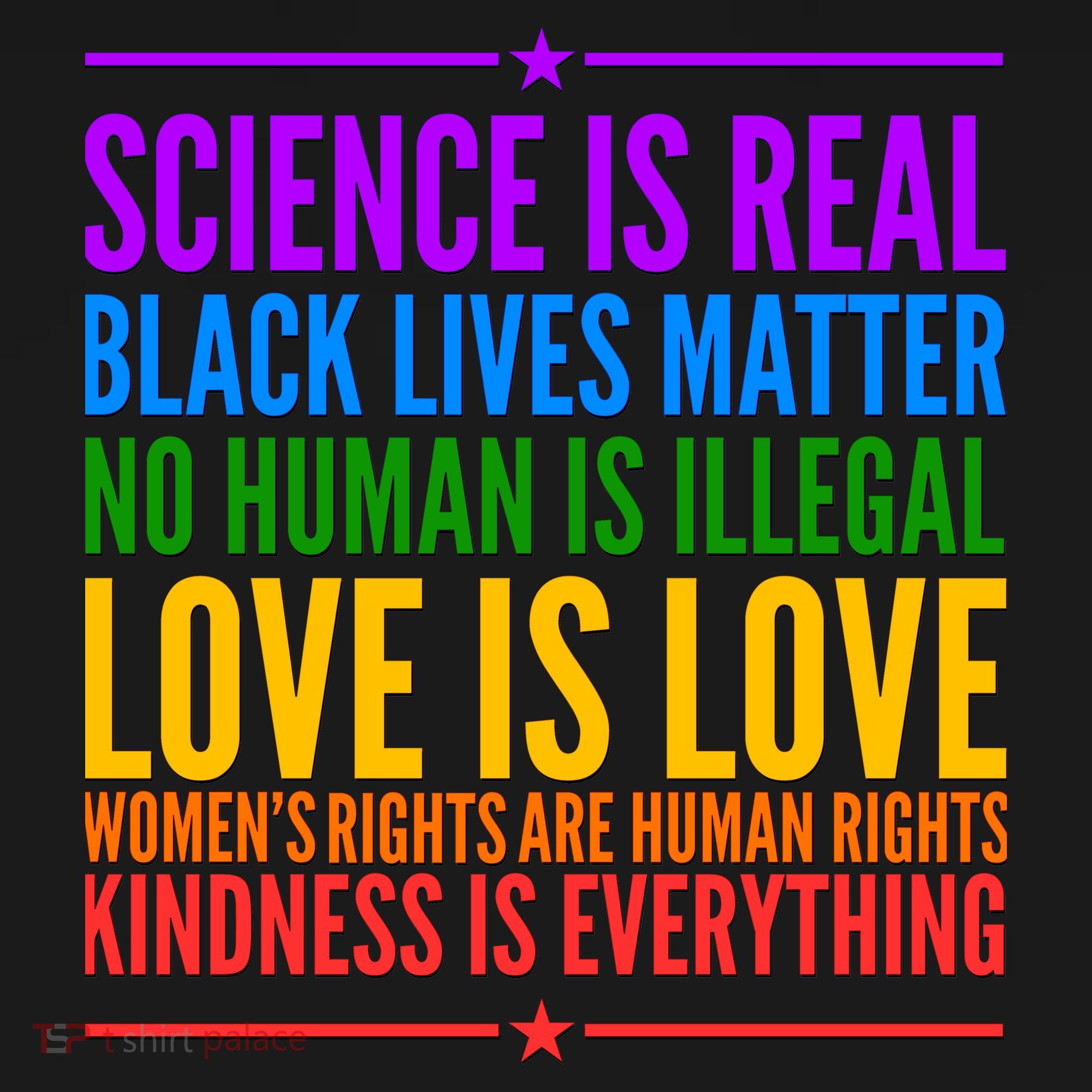 Science Is Real Black Lives Matter Love Is Love Hoodie