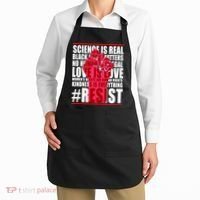 Science Is Real Resist Quote Apron thumb 2
