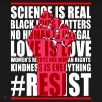 Science Is Real Resist Quote Women's Tank Top thumb 5