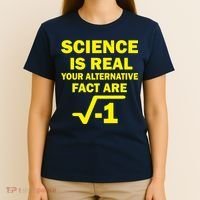 Science Is Real Your Alternative Fact Are T-Shirt thumb 4