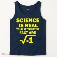 Science Is Real Your Alternative Fact Are Tank Top thumb 2