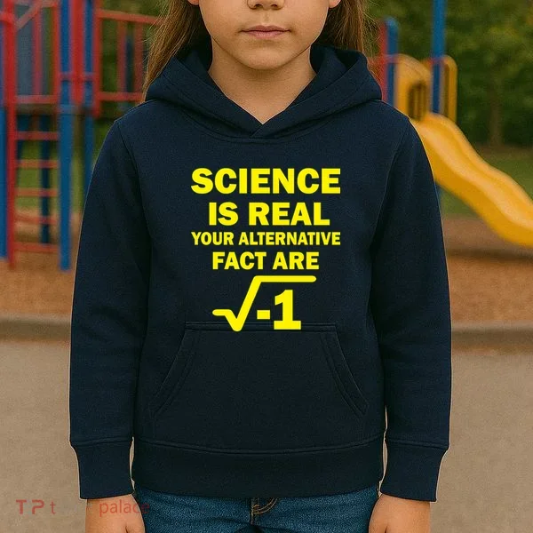 Science Is Real Your Alternative Fact Are Kids Hoodie