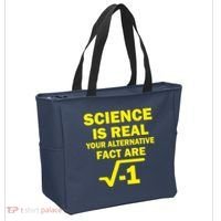 Science Is Real Your Alternative Fact Are Tote Bag thumb 2