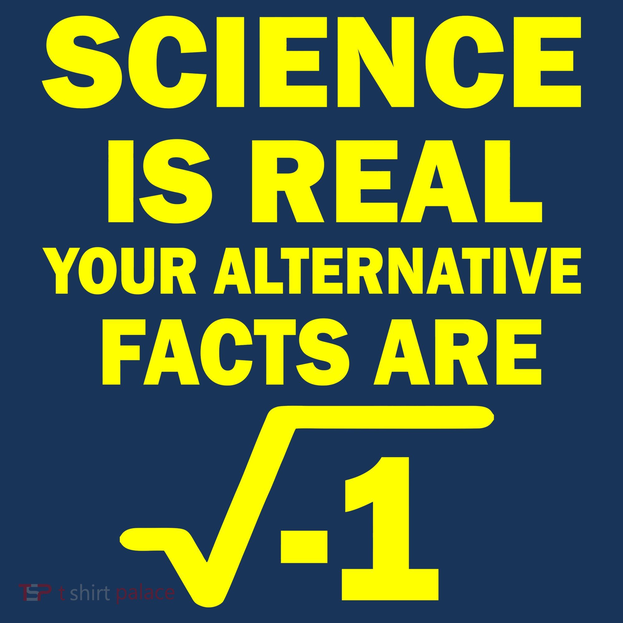 Science Is Real Your Alternative Facts Are Apron