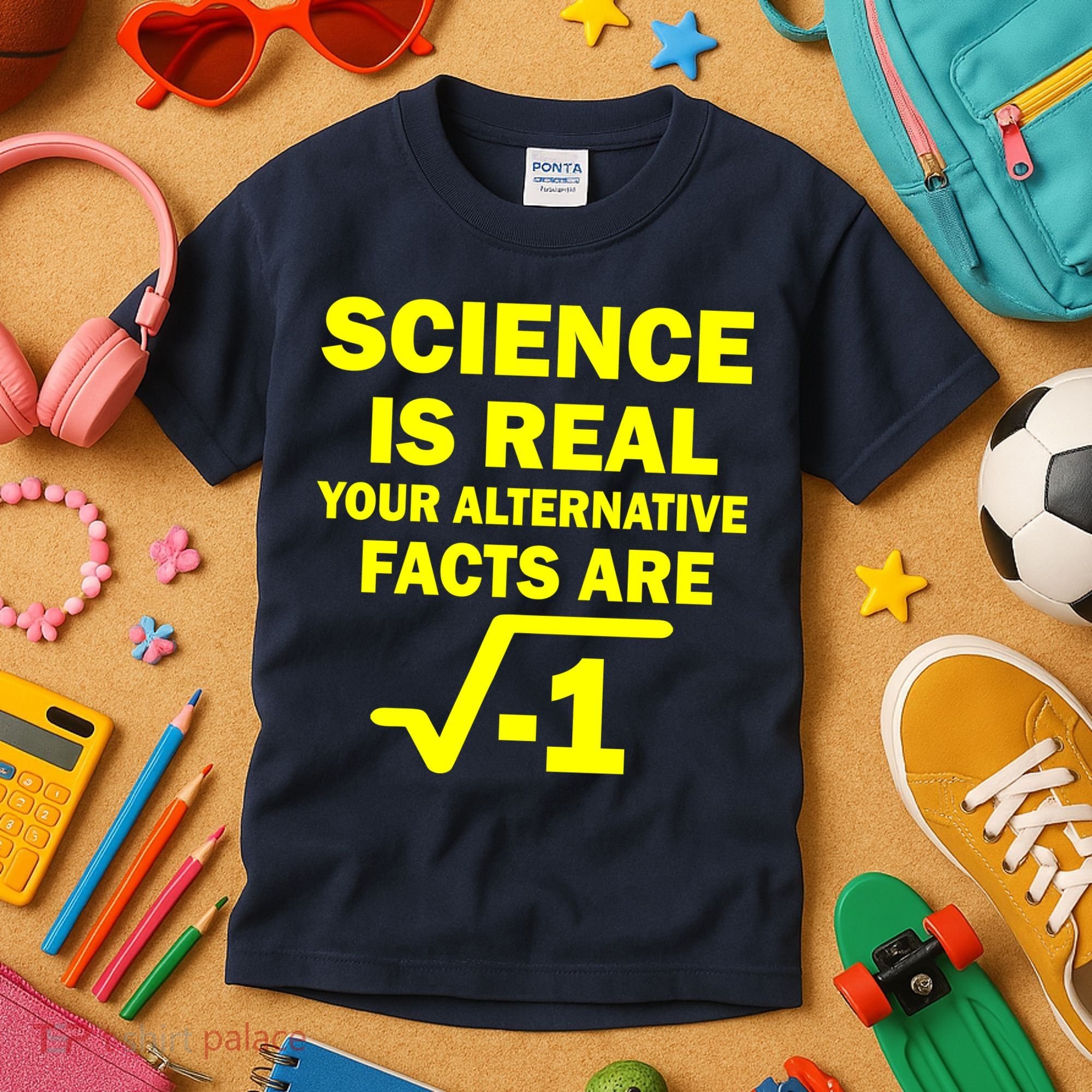 Science Is Real Your Alternative Facts Are Kids T-Shirt