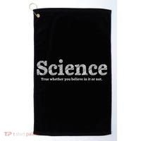 Science Is True Golf Towel thumb 0