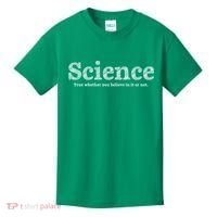 Science Is True Kids T-Shirt thumb 0