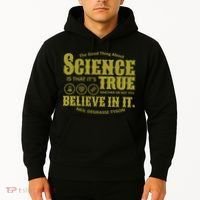 Science Is True Whether You Believe It or Not Hoodie thumb 2
