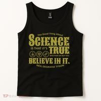 Science Is True Whether You Believe It or Not Tank Top thumb 2