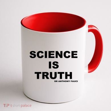 Science Is Truth Dr Anthony Fauci Coffee Mug back