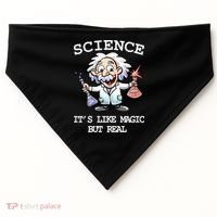 Science It's Like Magic But Real USA-Made Doggie Bandana thumb 0