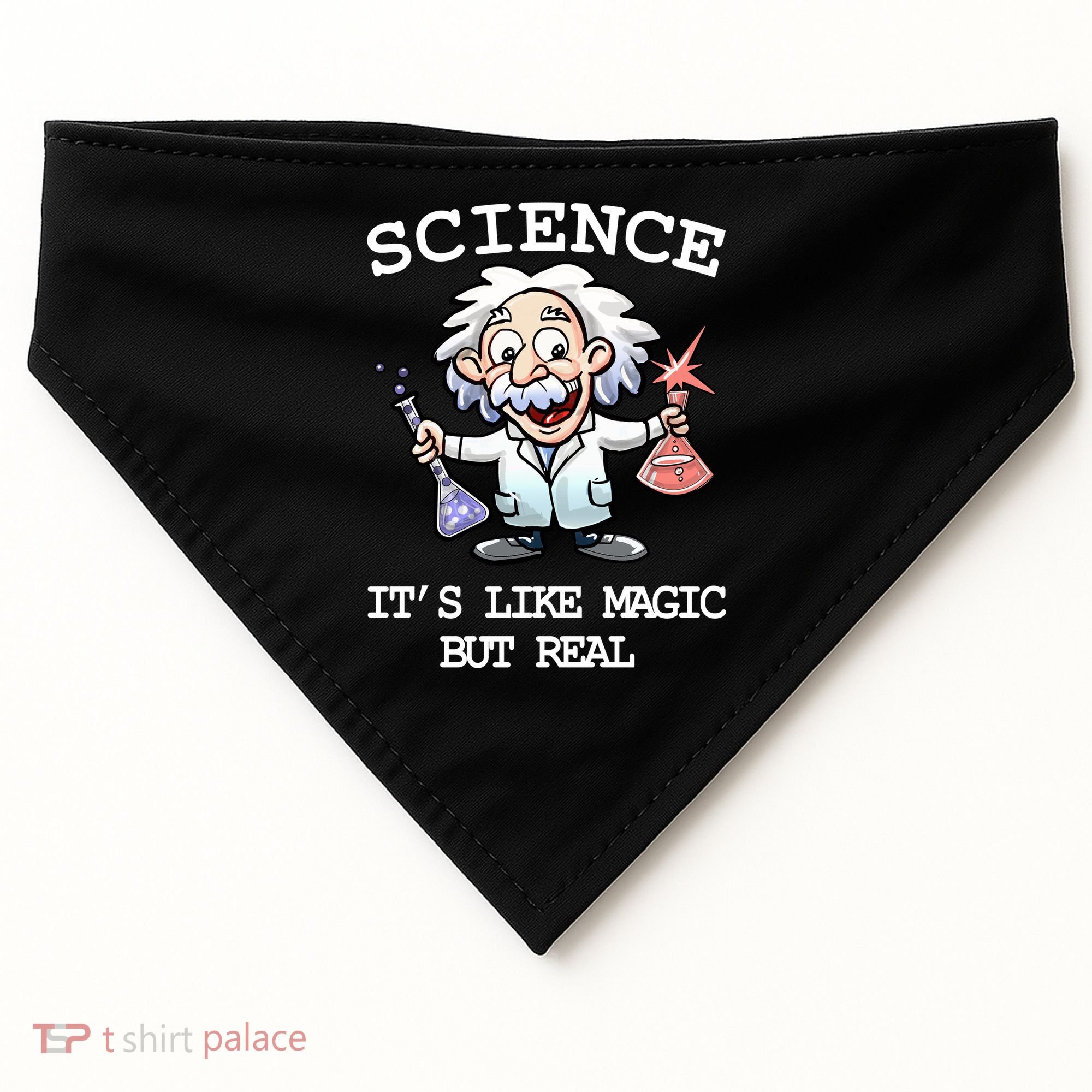 Science It's Like Magic But Real USA-Made Doggie Bandana