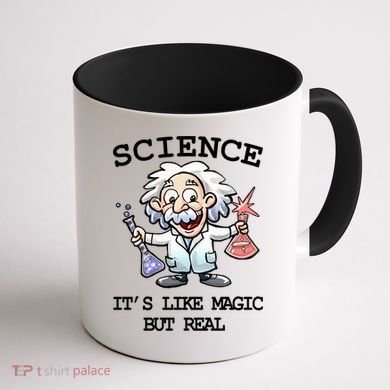 Science It's Like Magic But Real Coffee Mug back