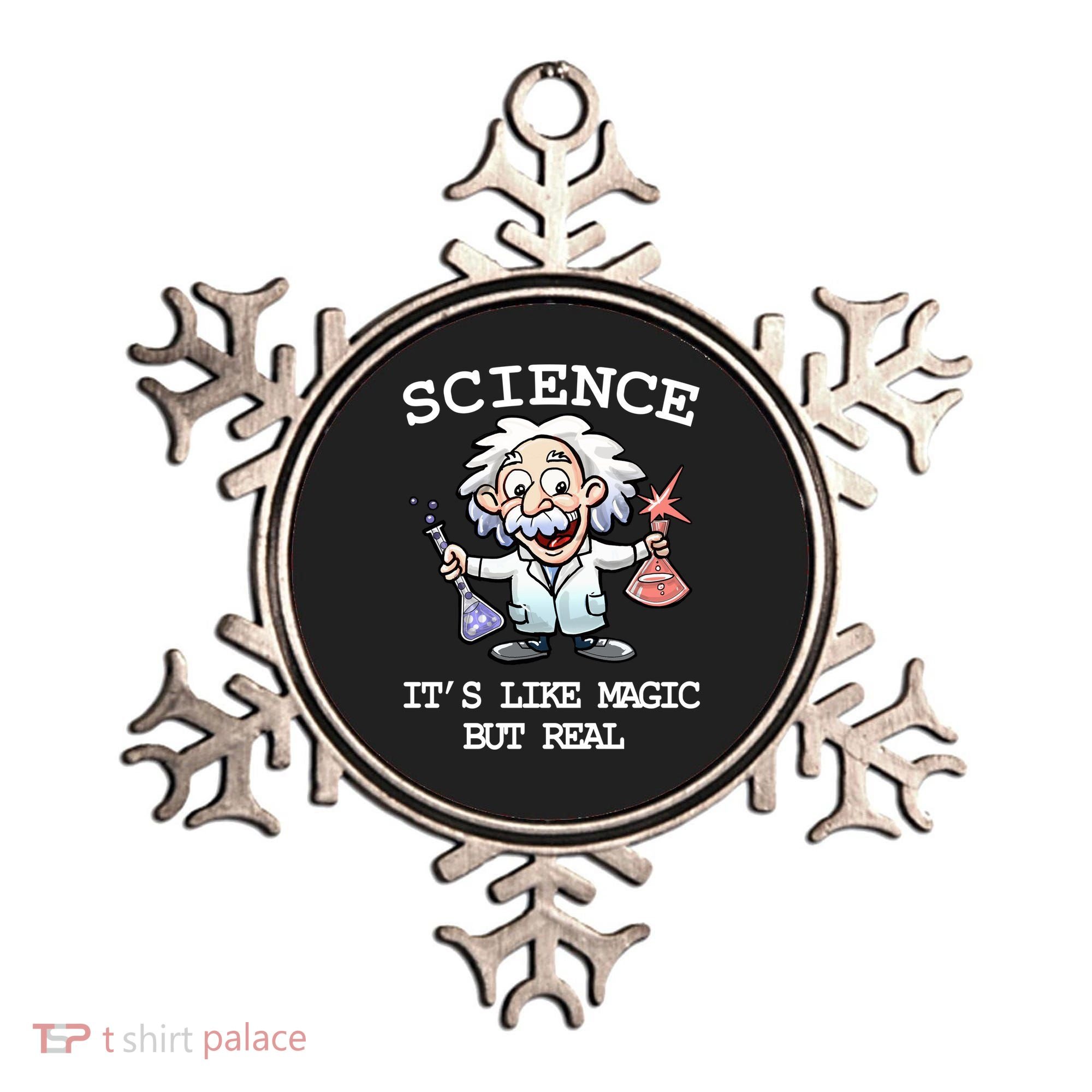 Science It's Like Magic But Real Ornament