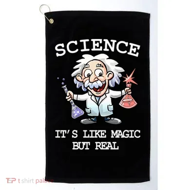 Science It's Like Magic But Real Golf Towel