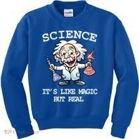 Science It's Like Magic But Real Kids Sweatshirt thumb 0