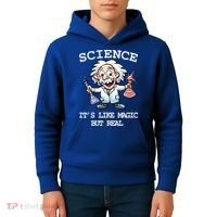 Science It's Like Magic But Real Kids Hoodie thumb 4