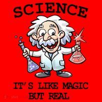 Science It's Like Magic But Real Santa Hat thumb 1