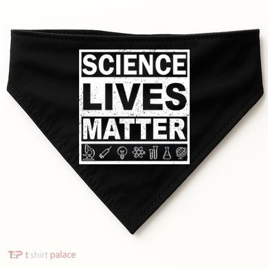 Science Lives Matter USA-Made Doggie Bandana