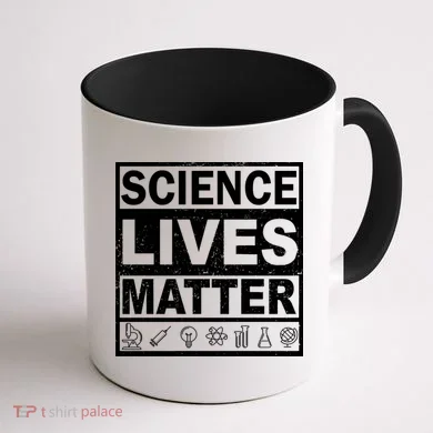 Science Lives Matter Coffee Mug back