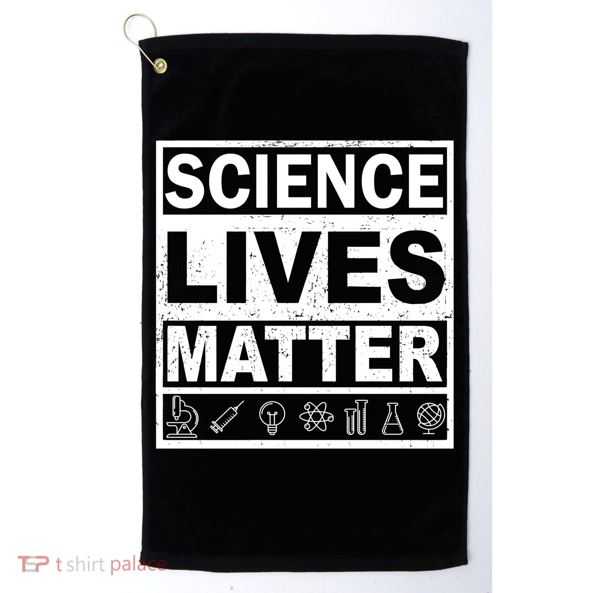 Science Lives Matter Golf Towel