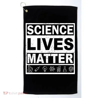 Science Lives Matter Golf Towel