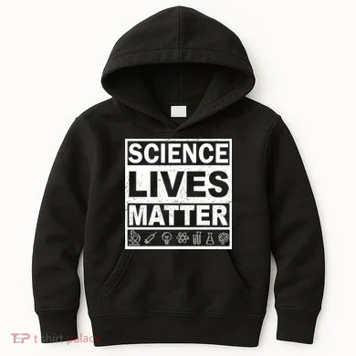 Science Lives Matter Kids Hoodie