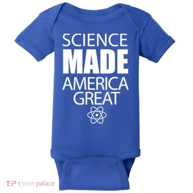 Science Made America Great Baby Bodysuit