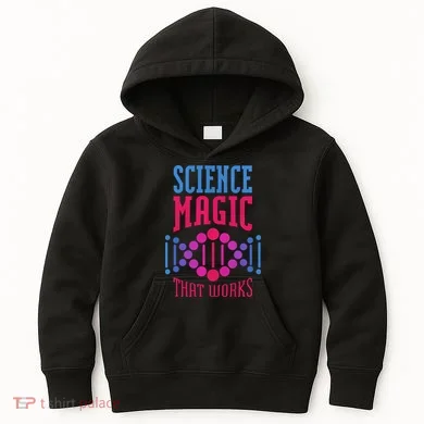 Science Magic That Works Kids Hoodie