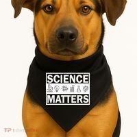 Science Matters Funny USA-Made Doggie Bandana thumb 1