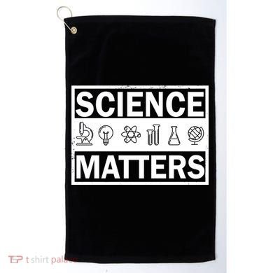 Science Matters Funny Golf Towel